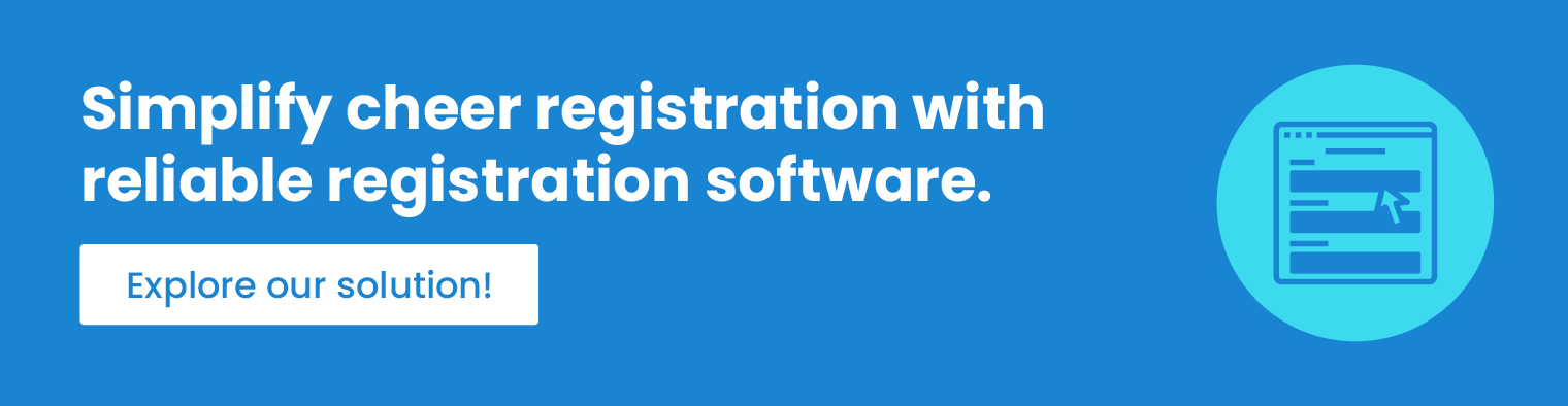Simplify cheer registration with reliable registration software. Explore our solution!