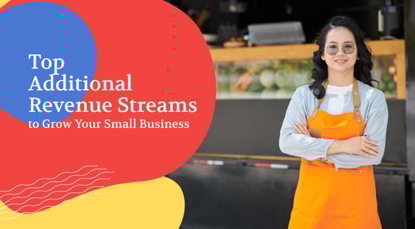 The title of this content on the left with a photo of a woman in an apron on the right.