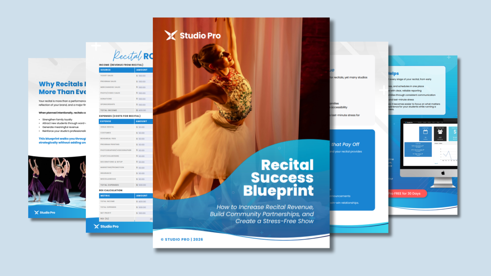 Recital Success Blueprint Cover