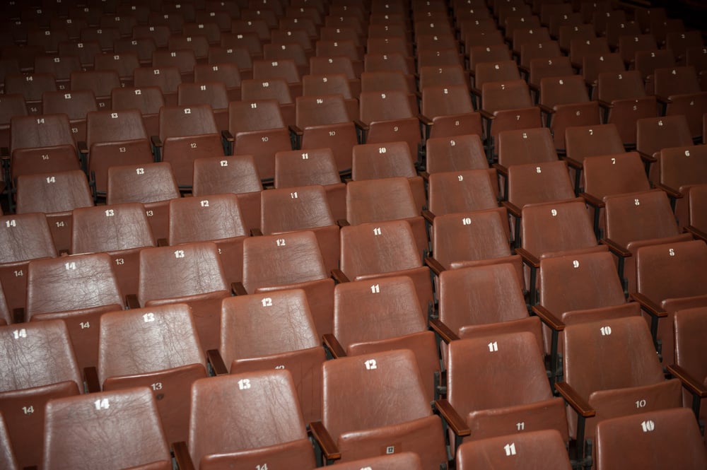 Seats in theatre